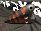 Focalink Double Chamber Alto C Straw Fire Ceramic Ocarina - Great Gift