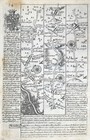 1720 Ogilby Bowen Road Map London Bromley Sevenoaks Tunbridge Portsmouth England