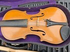 Antique Maggini Copy Czechoslowakia Violin Case Bow Extras For Parts restoration