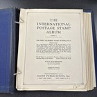 The International Postage Stamp Album Part I 1840-1940 A-e W  United States 