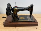 Singer Model 66 Vintage Black Hand Crank Sewing Machine