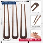 Willbond 6 Pcs French Hair Pins For Women French Twist Hairpins 4 Inch Metal Hai