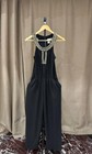 Women White House Black Market Jumpsuit Black