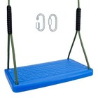 Heavy Duty Swing Seat  Non Slip Tree Swing Set With Adjustable Rope  Blue
