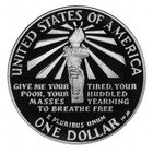 1986 Statue Of Liberty Proof Commemorative 90  Silver Dollar Us Coin