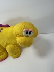 Vintage 1992 Yellow Roaring Brontosaurus Dinosaur Fisher Price Puffalump 17   