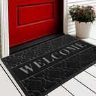 Welcome Door Mat 29 5 x17  Heavy Duty Non-slip Floor Mat Rug For Home Entrance