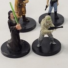 Star Wars Miniatures Lot Of 9 Miscellaneous Figure Peices 2006-2009 Please Read