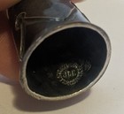 Vtg Taxco Mexico 925 Sterling Silver Thimble W  Filigree Design Travel Souvenir 