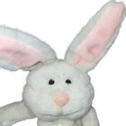 Russ Plush Bunny Dude White Rabbit Stuffed Animal  259 17 