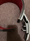 Sbd Leather Weightlifting Belt With Lever Buckle Size M  13mm Thickness
