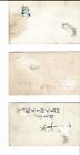 Japanese Business Cards From A Vintage Scrap Book - Lot Of 3 Ephemera Japan