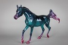 Breyer Custom Arabian Mare Horse Danvan Faux Of Style Clearware Holographic