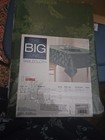 The Big One Green Holly Leaf 60 X 102 Oblong Rectangle Christmas Tablecloth Nip