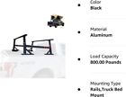 800lbs Universal Truck Rack Truck Bed Rack For Tonneau Cover With T-slot Rail