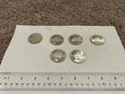 6 Coins--1965 Canadian Silver One Dollar Lot  6 Coins 
