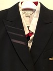 Vtg  Delta Airlines Flight Attendant  Uniform Jacket Blouse Skirt Pin Size 14