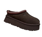 New In Original Box Women s Ugg Braid Platform Tazz Ii Slippers Shoes Dark Cocoa