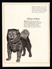 1920s Antique Chow Chow Print Poem Poetry Print Wessell Chow Art Gift 6149k