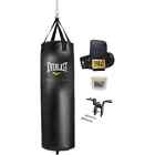 Everlast 70 Lbs  Heavy Bag Kit Wraps Gloves Boxing Mma Punching Training Fight