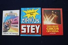 1980 s-1990 s Circus Programs - Lot Of 39 - O 3641