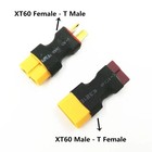 1pc Rc Xt60 Female To T Plug  deans  Male Adapter Connector