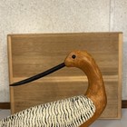 Hand Carved Antique Style Turned Head Alert Avocet Shorebird Decoy