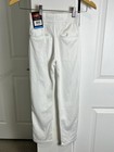 Rawlings Semi Relaxed Fit Youth White Baseball Pants Xs Nwt