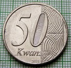 Angola 2015 50 Kwanzas  Independence 40th Anniversary 1975 - 2015 Aunc Km  112
