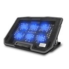 Laptop Cooling Pad With 3 5 6 Fan Notebook Cooler Stand Holder Dual Usb 12 -17 