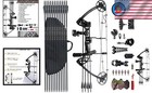 Versatile 0-70 Lbs Compound Bow With Accessories For Hunting   Target Practice
