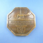 Bronze Medal By Pierre Turin Cornucopia    Art Deco 1931