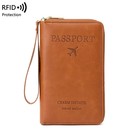 Rfid Blocking Passport Holder Travel Wallet Ticket Credit Card Bag