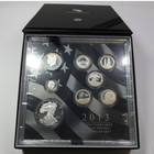 2013 Us Mint Limited Edition Silver Proof 8 Coin Set With American Eagle  70050r