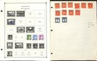 Yugoslavia Stamp Collection On 14 Scott International Pages  1918-1940  bj 