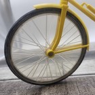 Vintage Mattel Barbie Yellow Bike Bicycle Doll Toy  118 
