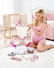 22-pcs Baby Girl Gift Basket Set  Pink  0-12m Newborn  Premium Baby Shower Gift