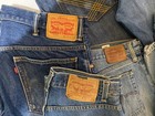 Wholesale Lot Of 12 Jeans Various Size Levi s Resale Usa Vintage Crafting Denim