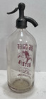 Vtg 1934 Big Chief Seltzer Bottle Coca Cola Bottling Co Stockton Ca 