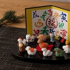 Lucky Bean 12 Zodiac Ornament Set