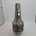 Vintage Holsen Norsk Tinn Pewter Viking Norway Vase Pitcher Mcm 