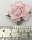 1-1 2  Or 3 75cm Pink Tone Paper Flower Wedding Card Craft Scrapbook Rose R21