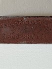 Rare Vintage Vvv Brick   Tile Paver Neodesha Ks Early 1900s