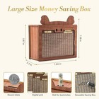 Money Saving Box  10000 Wooden Piggy Bank For Adults Kids  Coin Cash Box Gifts  