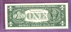 1988 A     1   Federal Reserve Note   Light Weak Ink Error   Ch Au