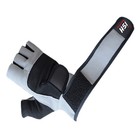 Grip Weight Lifting Gloves Gym Power Training Fitness Leather With Wrist Straps
