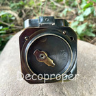 Antique Finish Brass Compass With Level Meter   Vintage Surveyor Compass Nautica