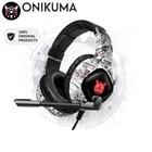 3 5mm Gaming Headset Mic Onikuma Stereo Bass Surround For Ps5 Ps4 Pc Xbox One