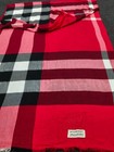 Burberry Scarf Shawl Wrap Nova Check 80  Cashmere 20  Silk Made In Scotland