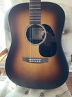 Martin D-x2e Ziricote Burst Acoustic Electric Guitar With Gig Bag
